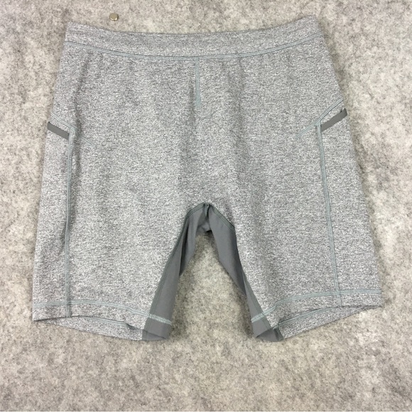 lululemon athletica Other - Lululemon Shorts L Mens T.H.E. Short Linerless 9" Heathered Gray Sweat Gusset